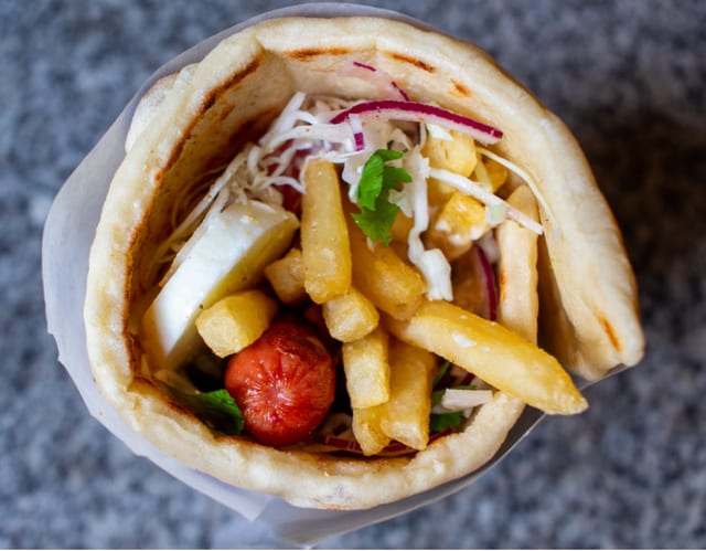 Kabuli Wraps (Afghan Burger).