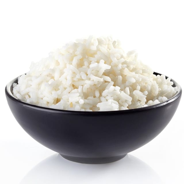 Steamed Rice.