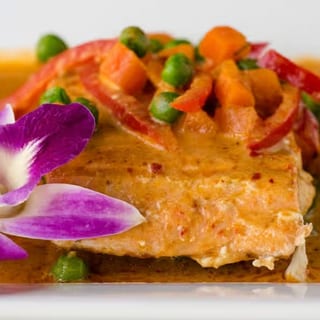 Panang Salmon Curry