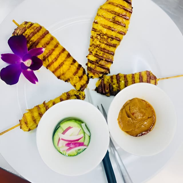 Satay Chicken.
