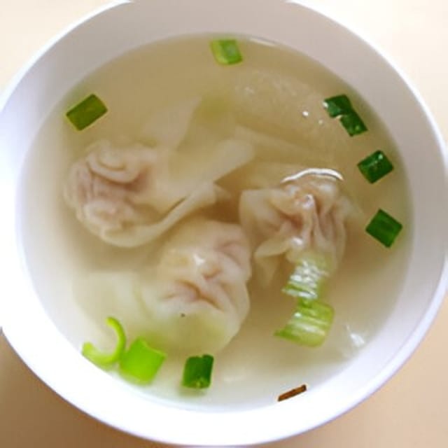 Wonton Soup.