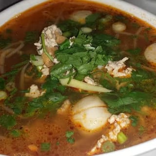Thai Tom Yum Noodle Soup